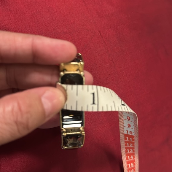 Lia Sophia Gold Bracelet with Black Stones - Picture 3 of 3